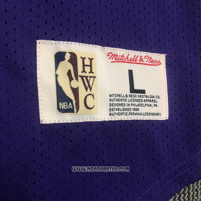 Camiseta Manga Corta Los Angeles Lakers Kobe Bryant #8 Violeta